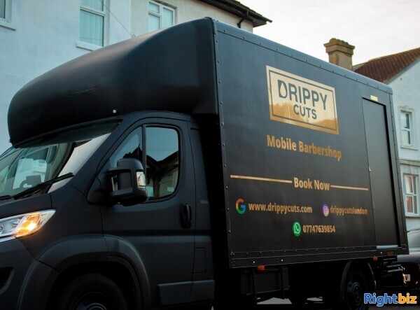Luxury Mobile Barbershop Van Photo 8