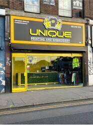 Established Custom Printing & Embroidery Business in Neasden, London