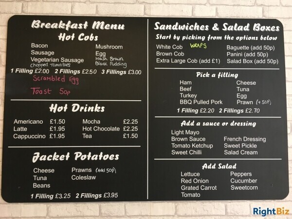 Sandwich and coffee shop with outside catering business Photo 9