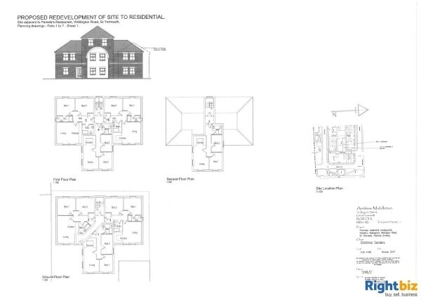 GREAT YARMOUTH - SEAFRONT CHAMPAGNE BAR WITH PLANNING PERMISSION FOR MULTIPLE FLATS AND HOUSES Photo 9
