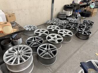 Alloy Wheel Repair & Powdercoating in Manchester