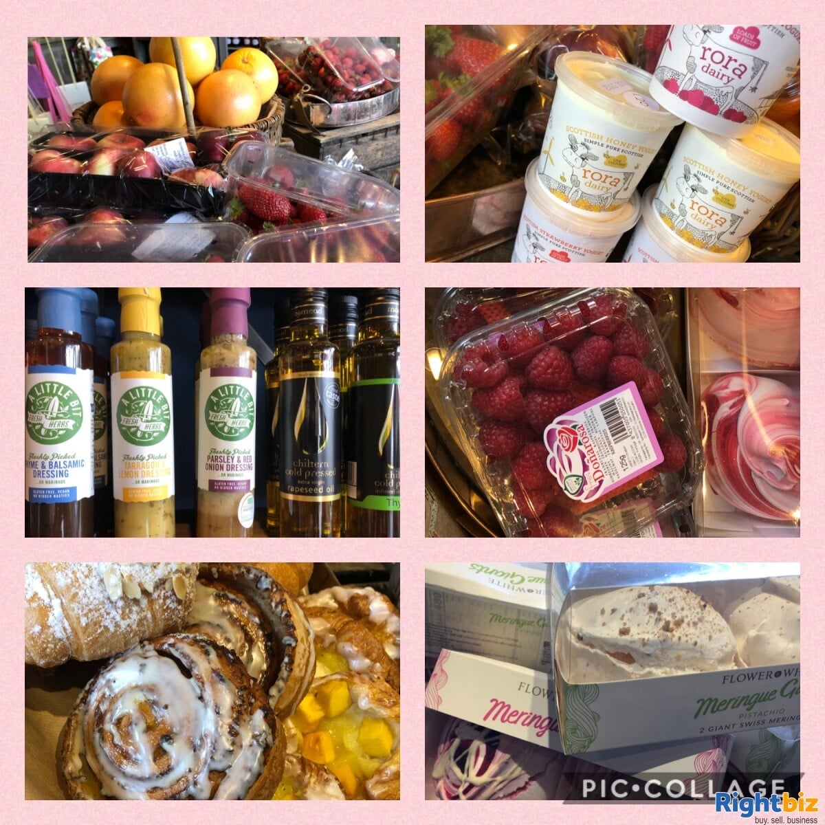 Flowers and fresh produce business for sale
