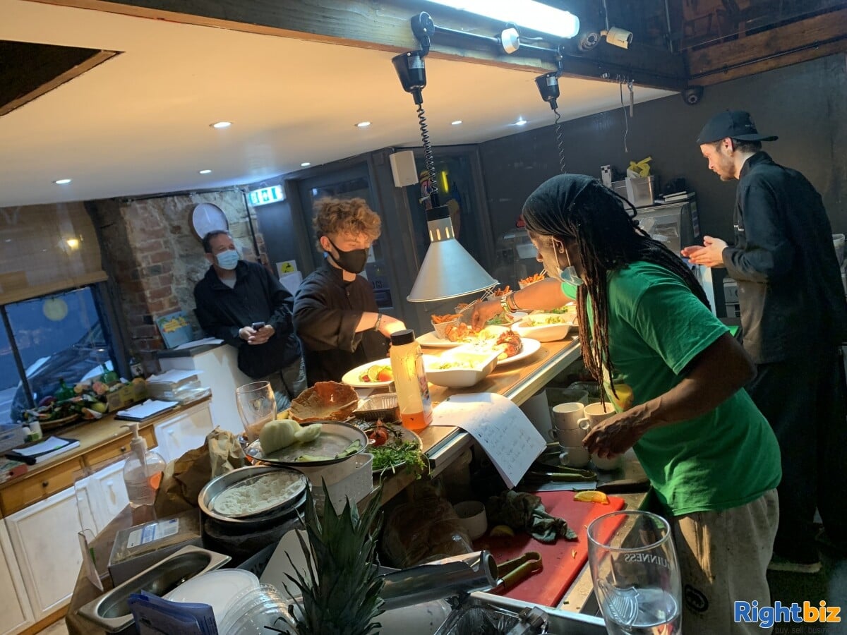 Caribbean Restaurant leasehold for sale in busy Dorset town