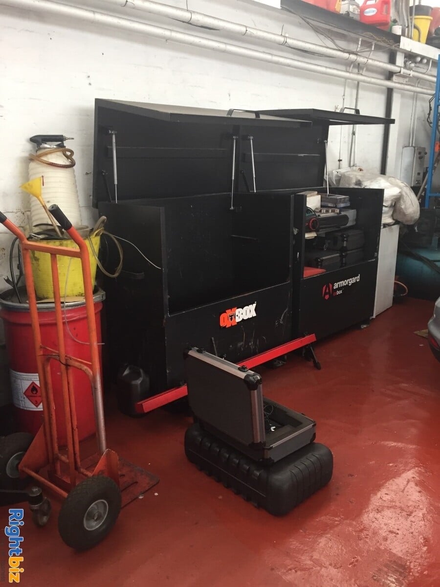 Motor garage with new lease