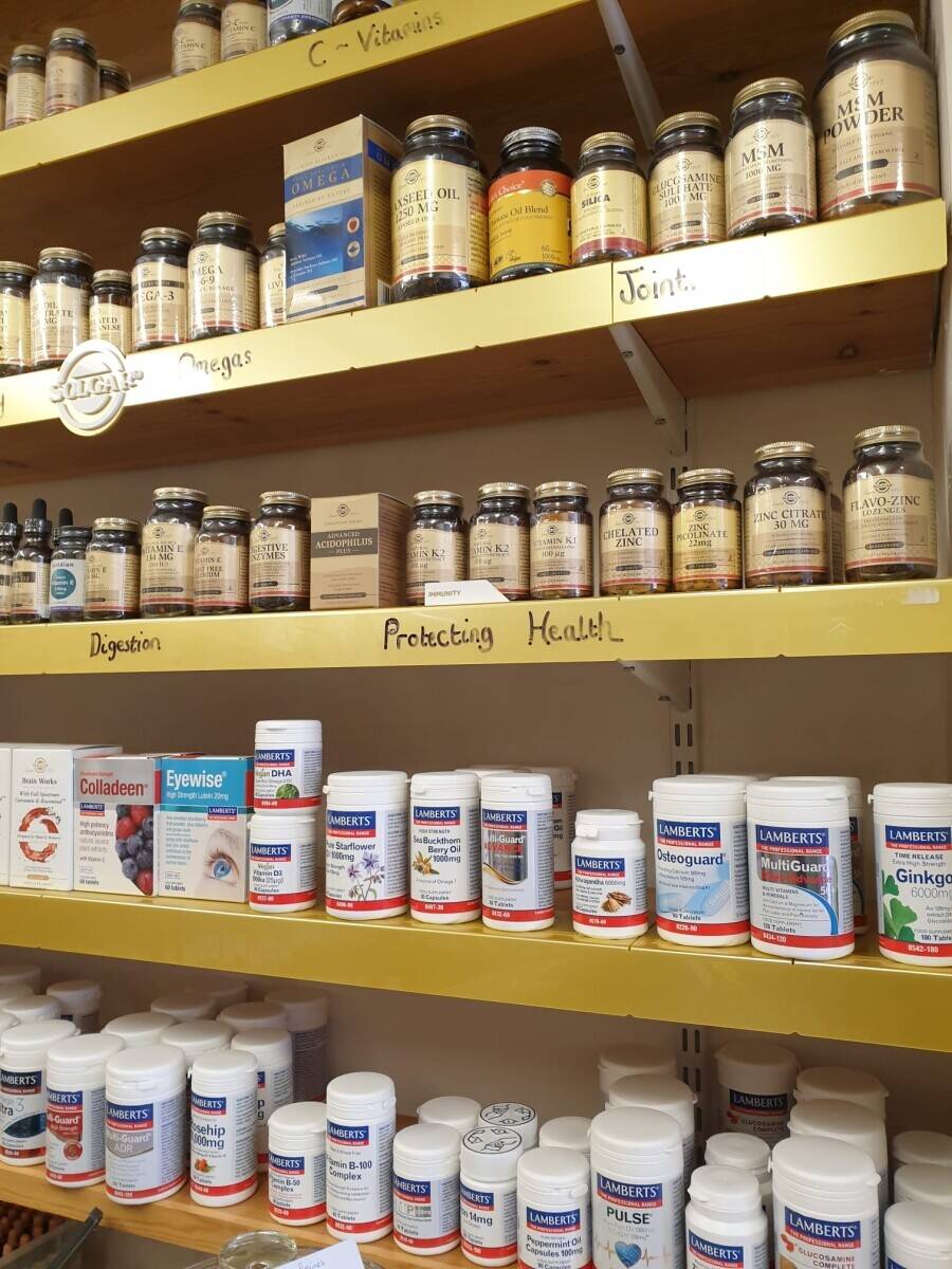 Health & food shop for sale in bury st Edmunds