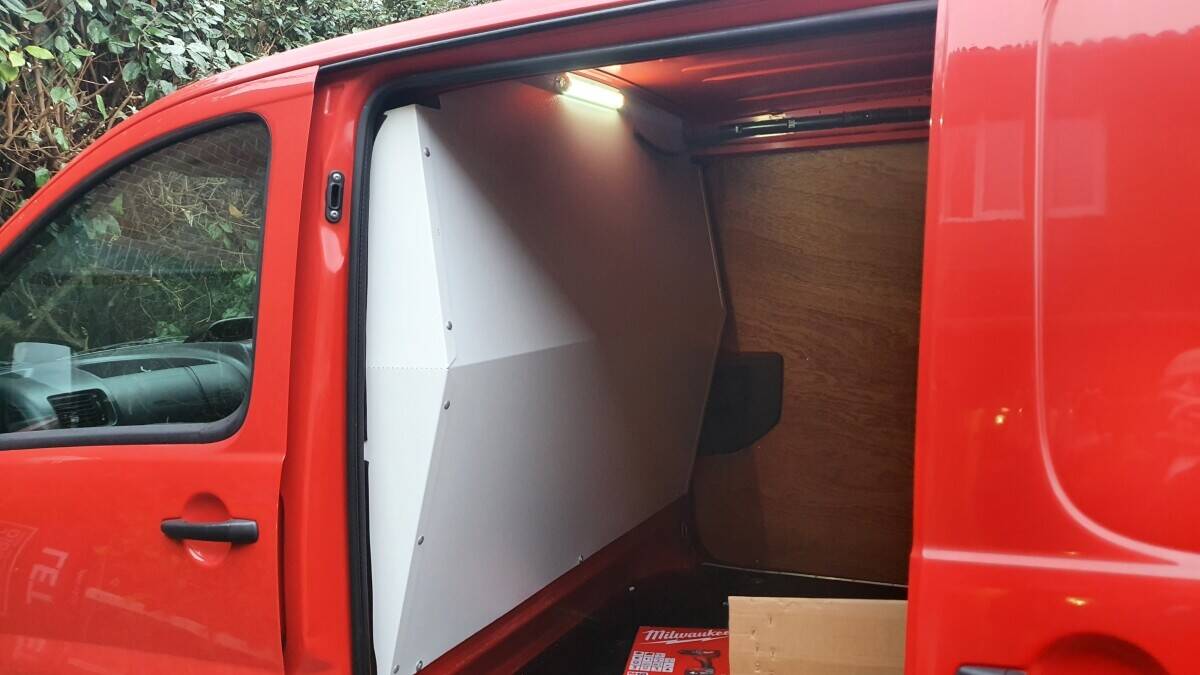 Locksmith van, tools, 2 x key cutting machine and some stock
