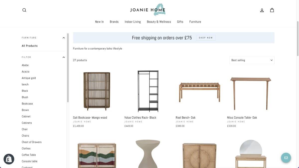 Stylish Homeware and Wellness Online Home Based Business