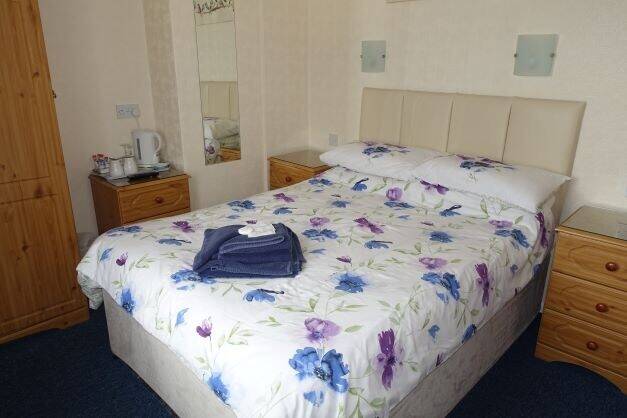 High Turnover Guest House with views to the harbour or sea from all rooms