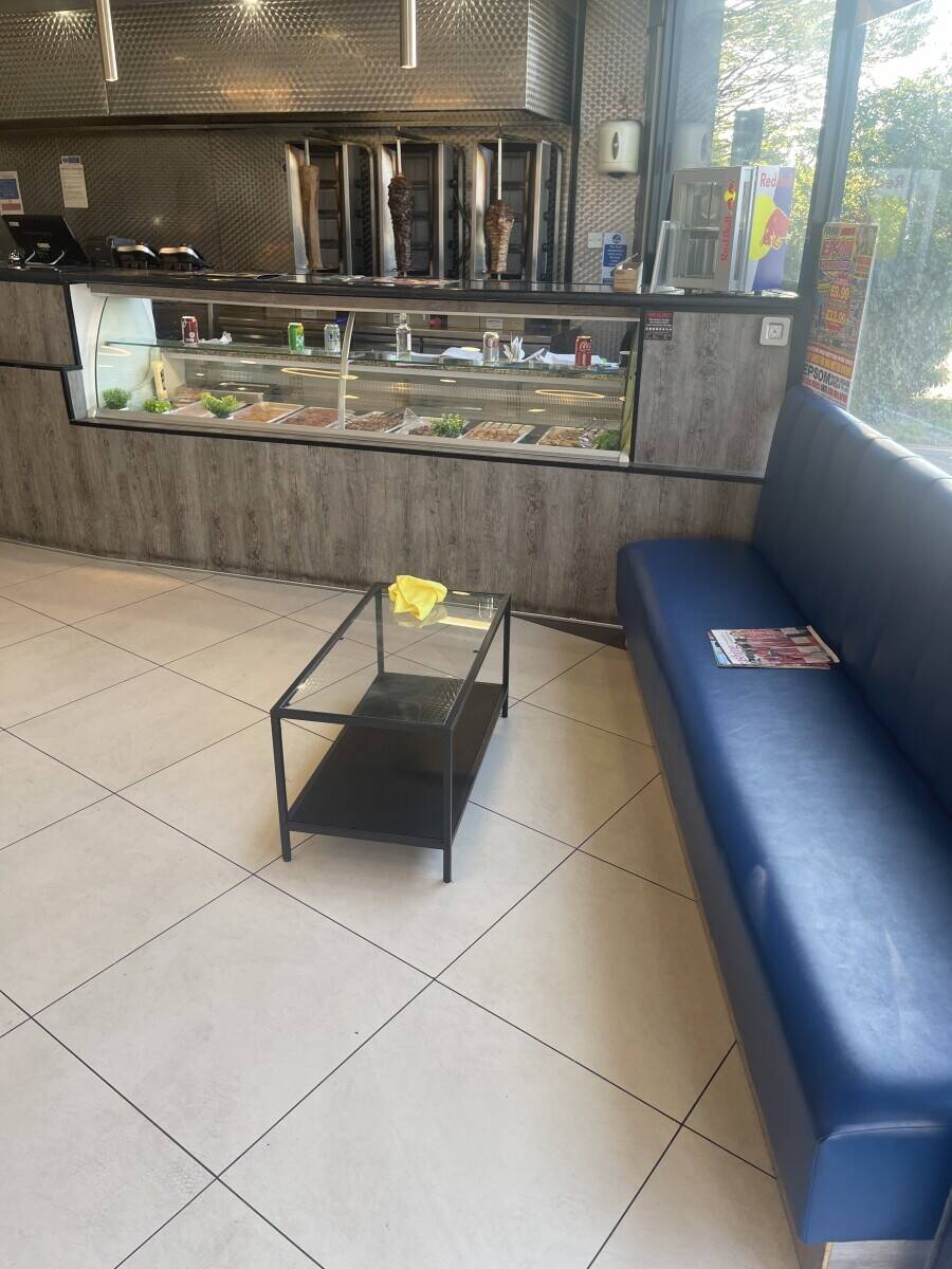 Shawarma Kebab Shop for sale w 5 large Bedroom Flat with potential to make one more shop