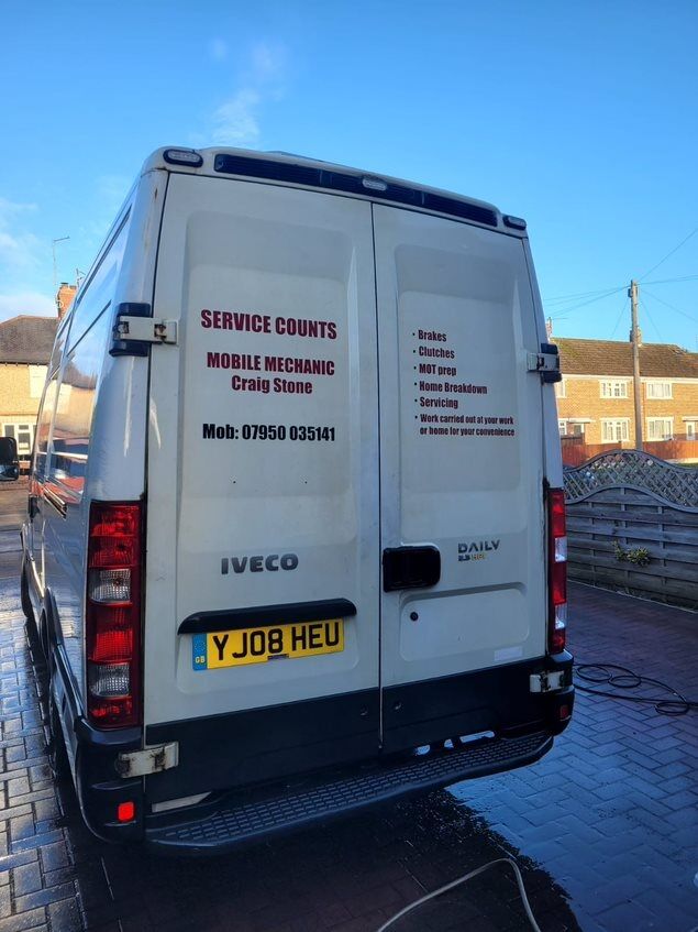 Mobile Mechanic Business - Northamptonshire