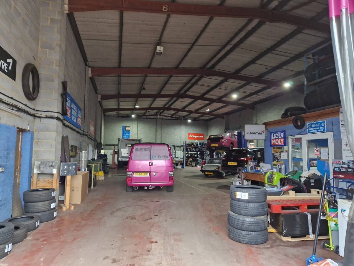 MOT station with tyres for sale leasehold