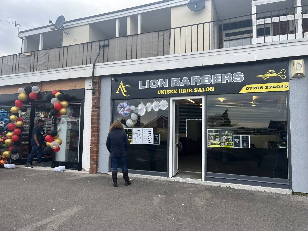 Unisex barber & hair salon is currently available for purchase in Calne Wiltshire