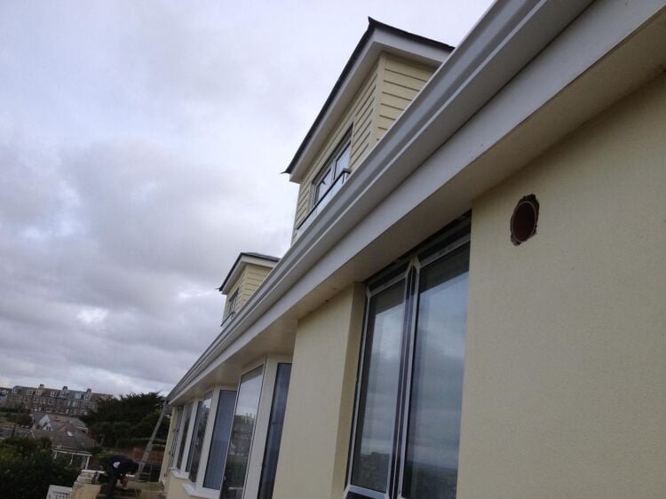 Mobile Seamless Metal Guttering Manufacturing Company Located In Plymouth