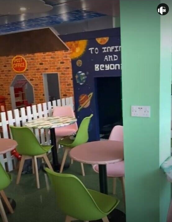 Children’s role play centre and cafe for sale