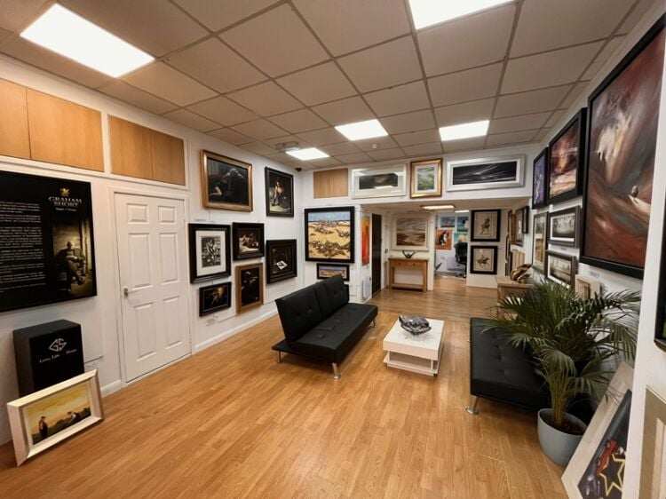Distinctive Canvas Art & Gallery Business For Sale