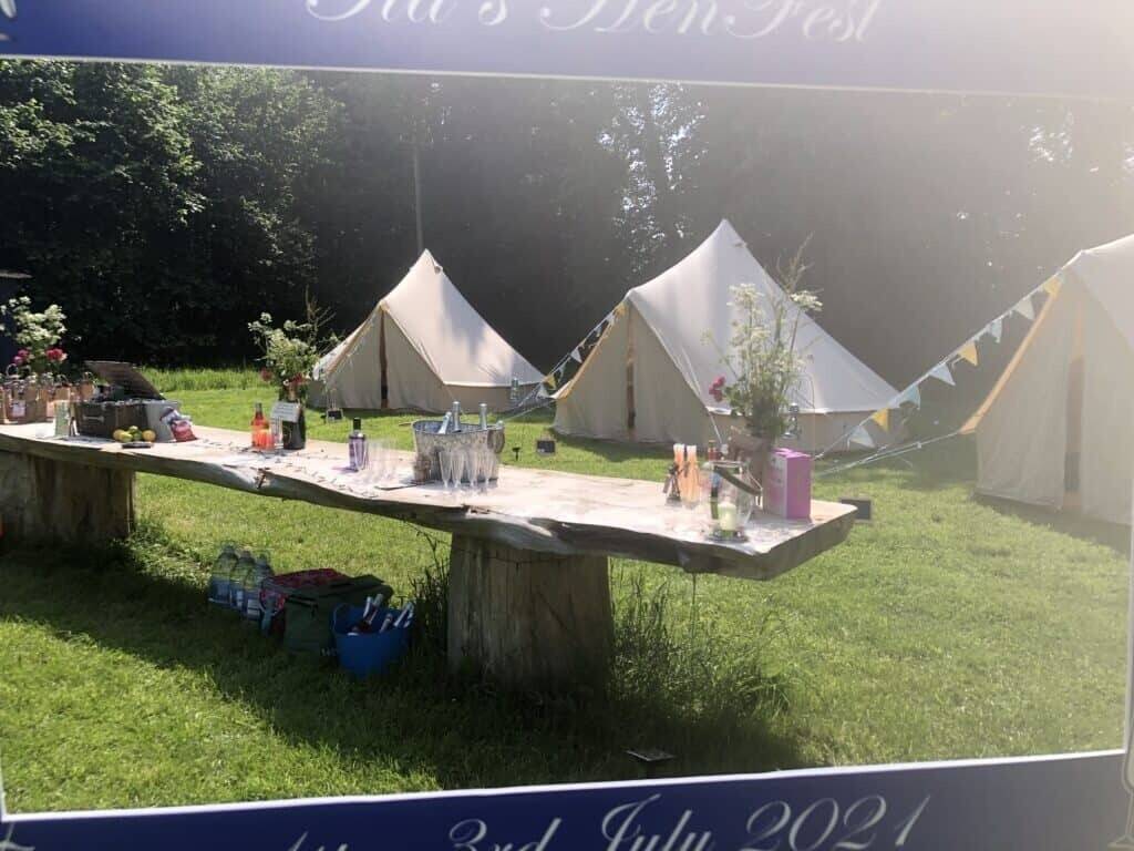 Glamping business - fully relocatable - with license for sites  in Christchurch & Glastonbury