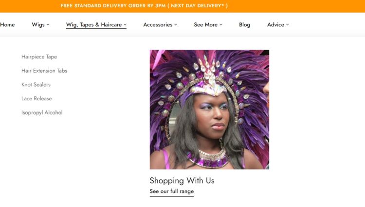 Unique Online Retailer of Wigs, Hair Extensions and Accessories
