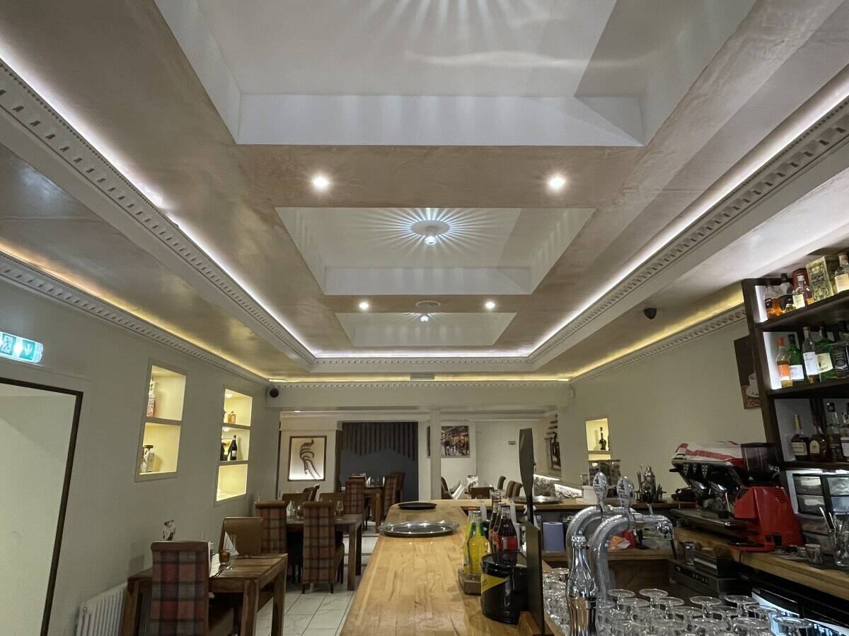 Italian Restaurant in Bathgate for sale, licensed, trading, beer garden, fully fitted