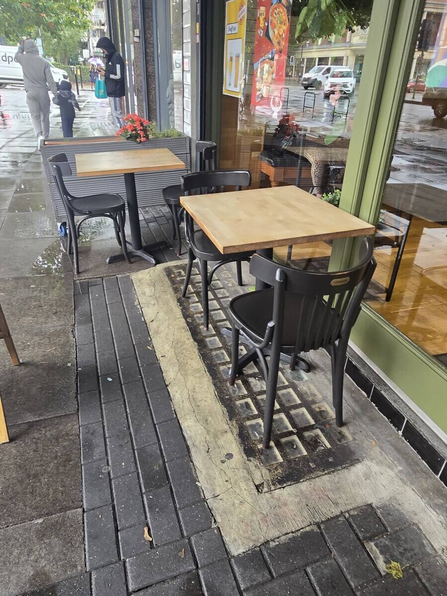 Established restaurant on main street