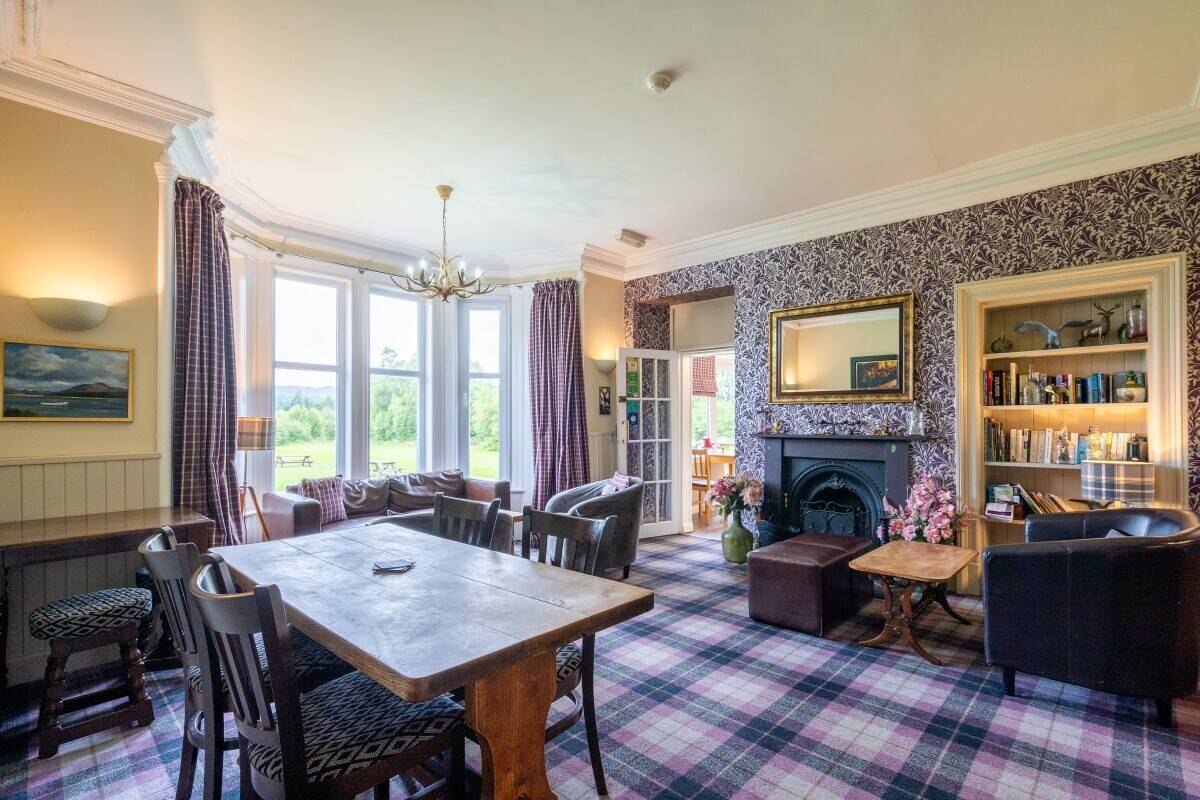 Impressive 8 Bedroom Country House Hotel on the Banks of Loch Shiel