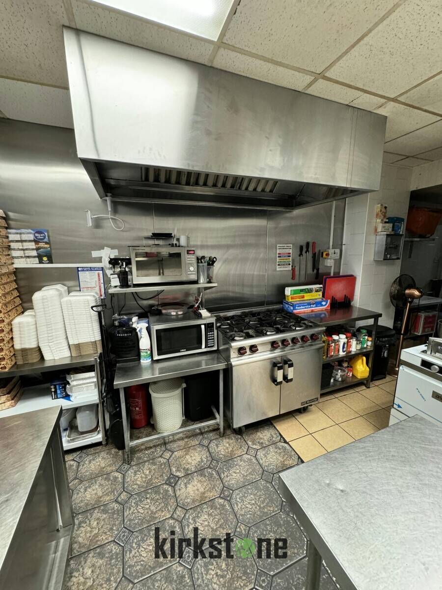 Established Greek takeaway business for sale in Wishaw town centre including fixtures and fittings