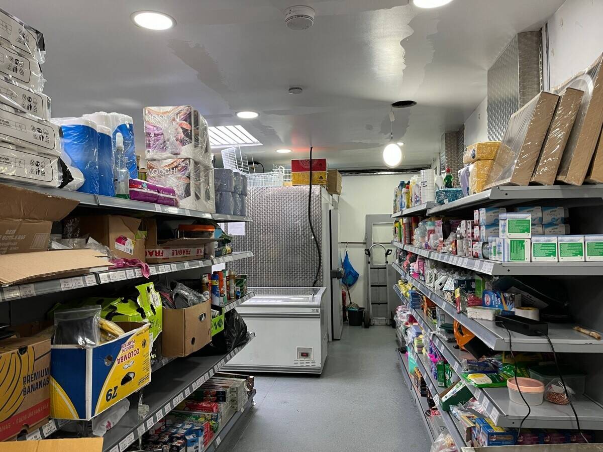 Super market with two bedroom flat