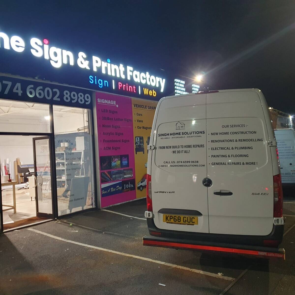 Vehicle vinyl graphics near me – Custom Wraps and Lettering The Sign and Print Factory