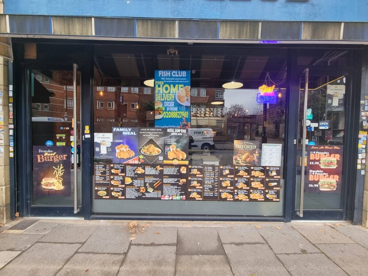 Fish and Chips / freid chicken shop for sale in Southgate North London  Photo 5
