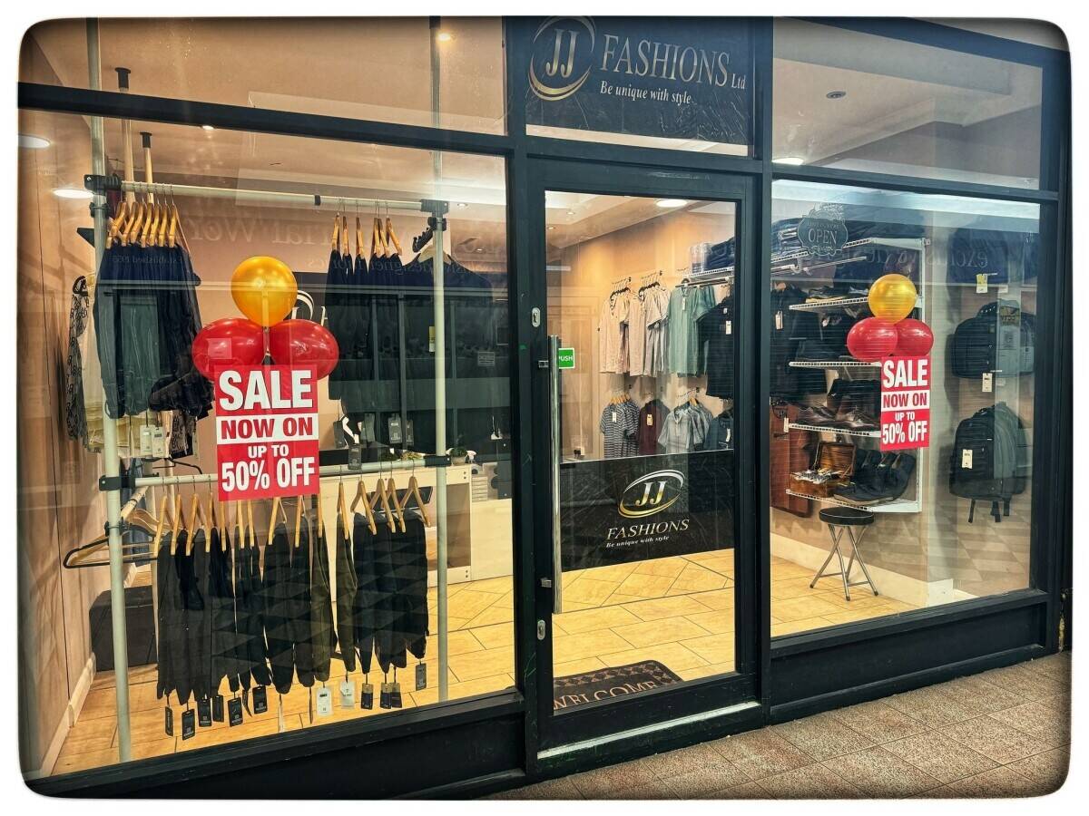 Clothes shop in Leicester