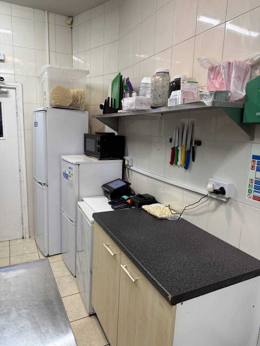 Busy Indian takeaway for sale in Widnes Cheshire