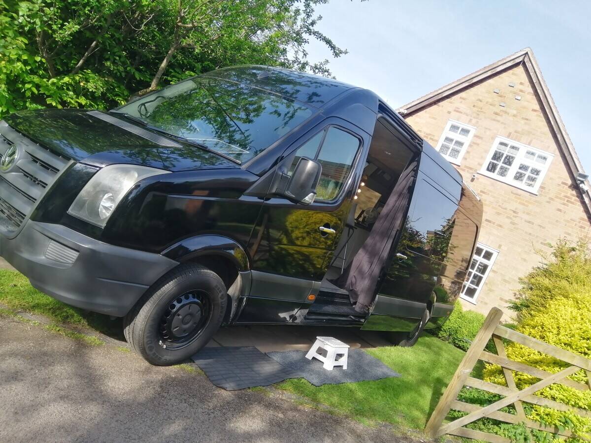 Mobile hair and beauty salon van