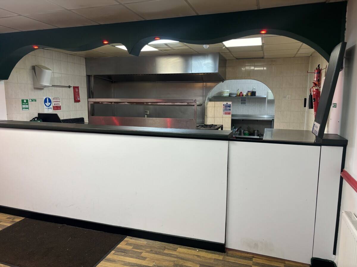 Indian takeway for sale Northampton rent free