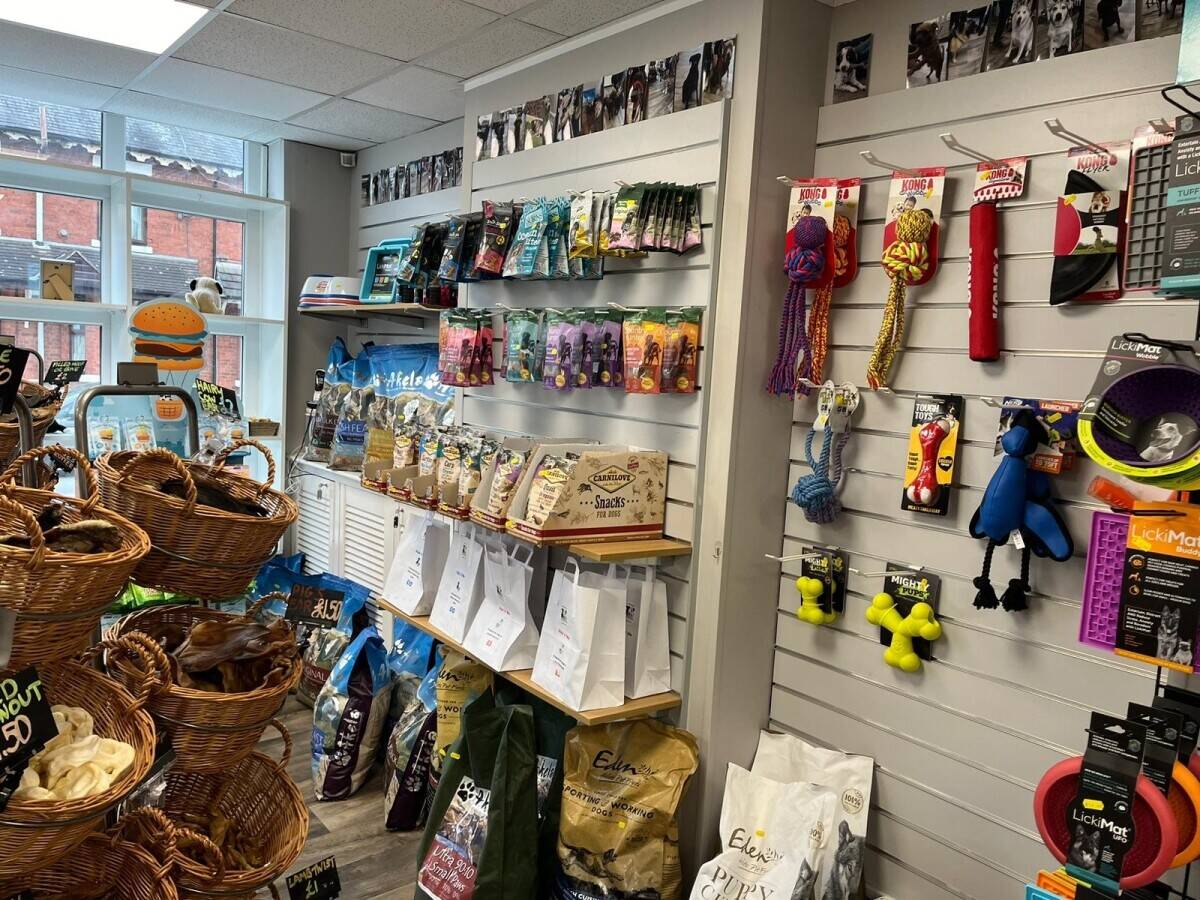 Two dog food shops for sale in Cheshire
