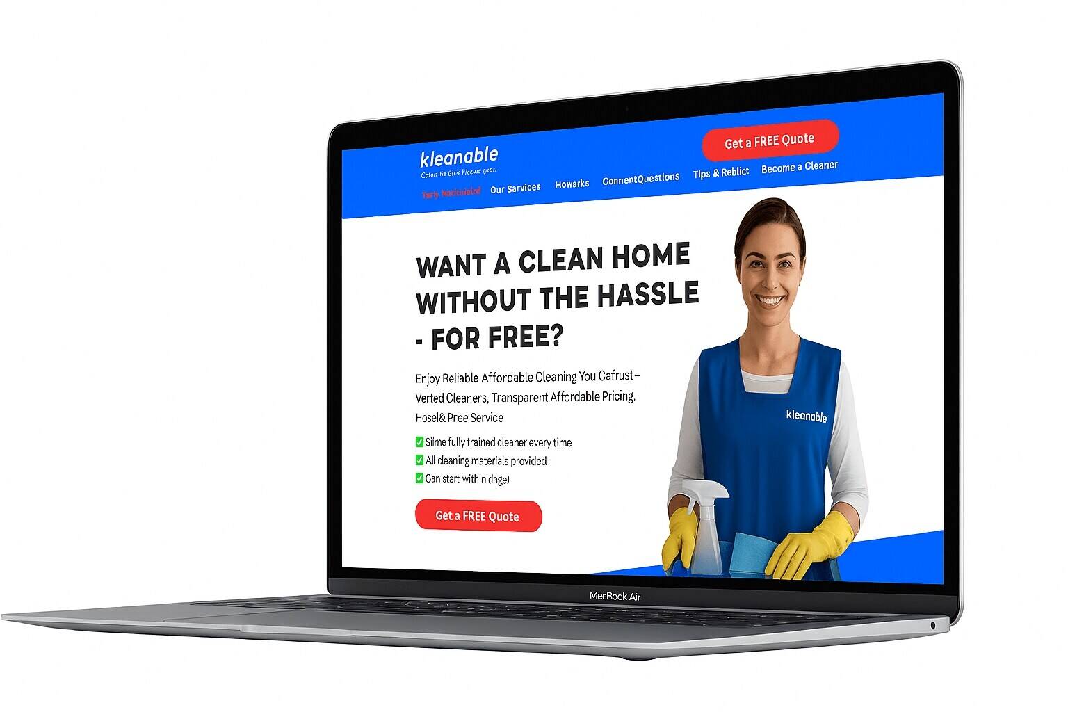 Home-Based Domestic Cleaning Business for Sale - Relocatable