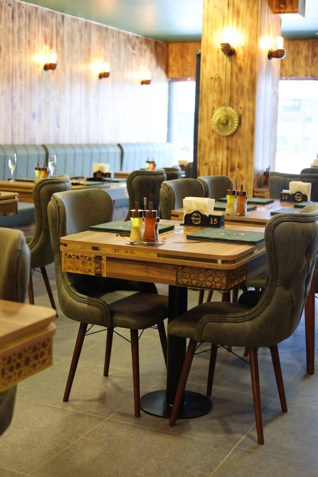Mediterranean and Italian cuisine with bar and sweet section