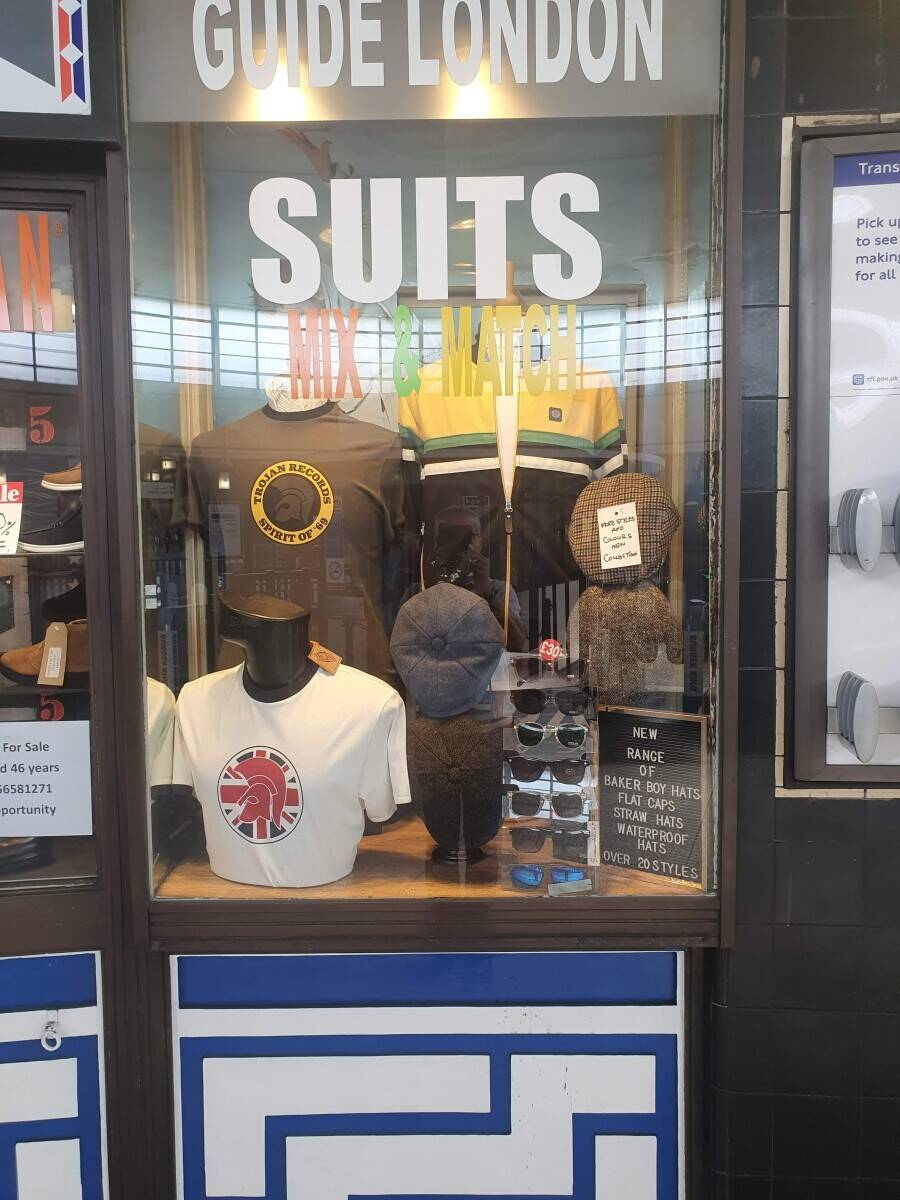 A London Underground Station Based Men's Fashion Retailer Photo 5