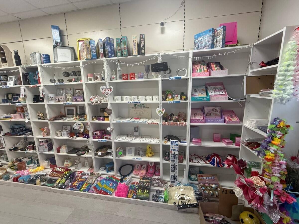 For Sale. Card & Gift Shop