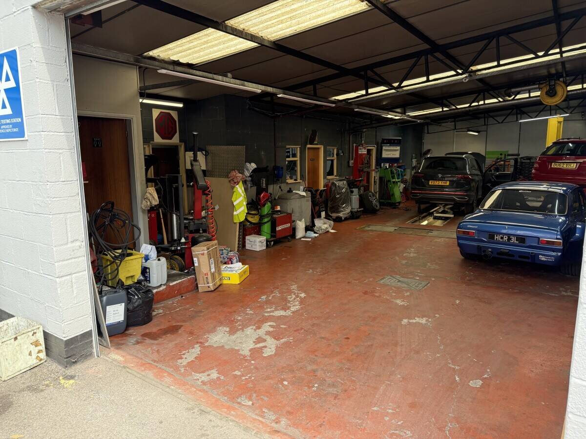 MOT  station car's and m/cycles. Servicing/repair garage. Town centre location.
