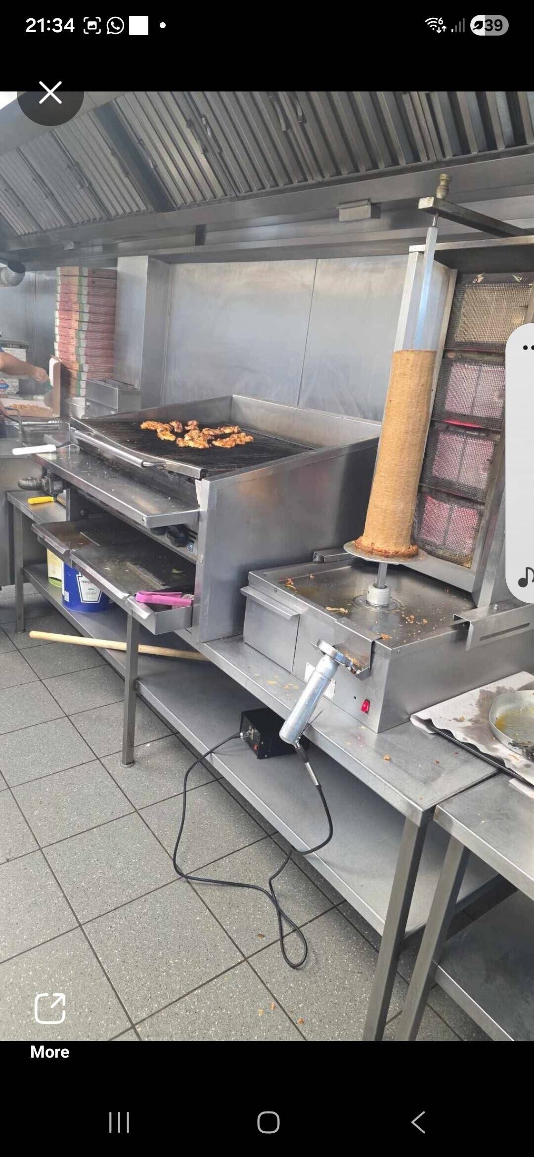 Fast food takeaway for sale BURY Caspian pizza