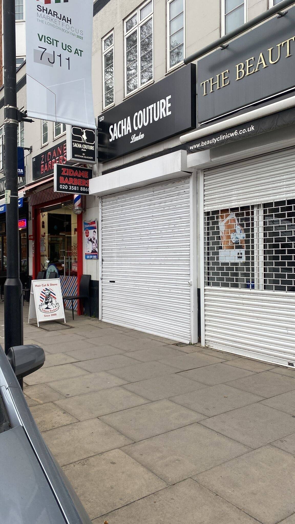 Tailor and designer shop in hammersmith