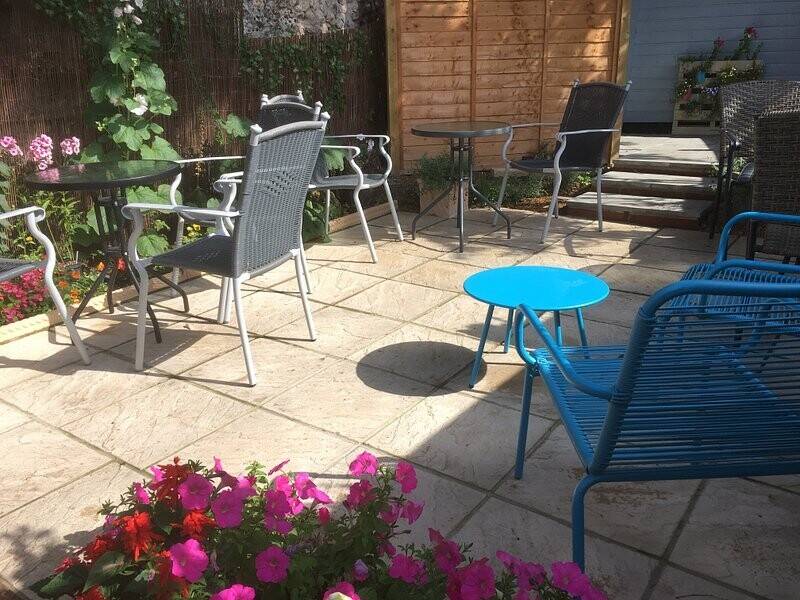 Cafe in antique quarter of Dorking