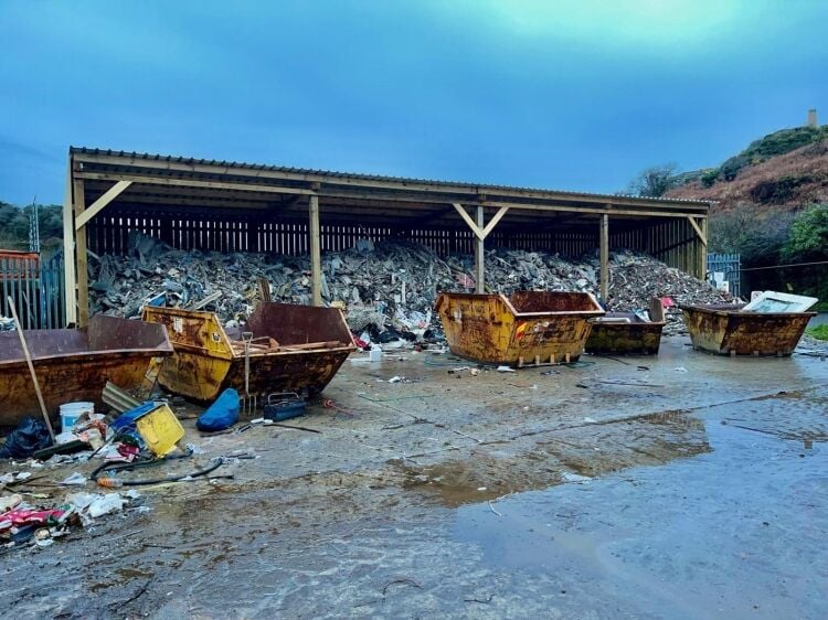 Freehold Waste Management & Skip Hire Business Located Near Tintagel, Cornwall Photo 5