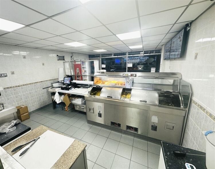 Modern purpose-built fish & chip shop, Birmingham