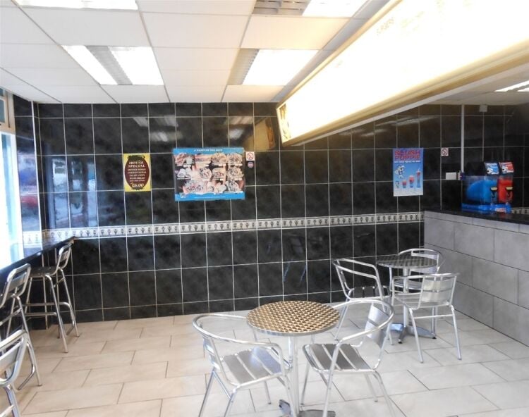 Refurbished fish & chip shop, prime Scunthorpe high street
