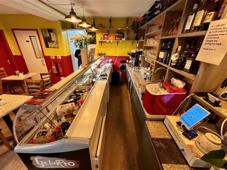 LEASEHOLD
LIC. ITALIAN CAFE/DELI RESTAURANT