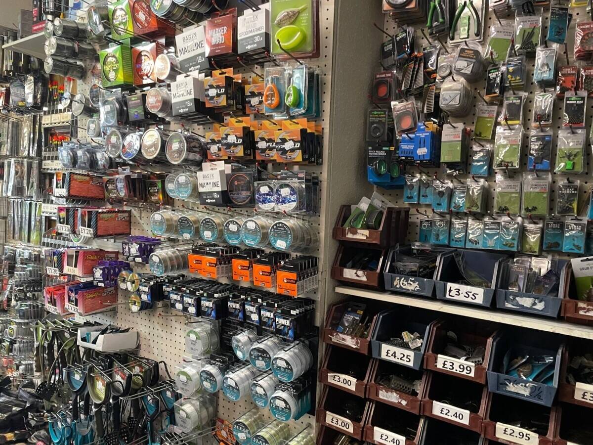 COARSE GAME & SEA TACKLE BUSINESS FOR SALE - SURREY