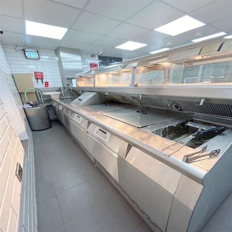 Refurbished freehold fish & chip shop, Huddersfield