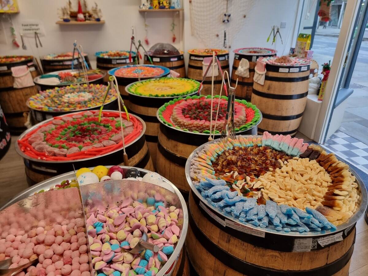 Captain of Sweets shop located in Gloucester