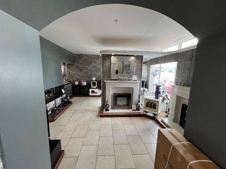 Established Fireplace & Stove Showroom – Retirement Opportunity – Freehold Available