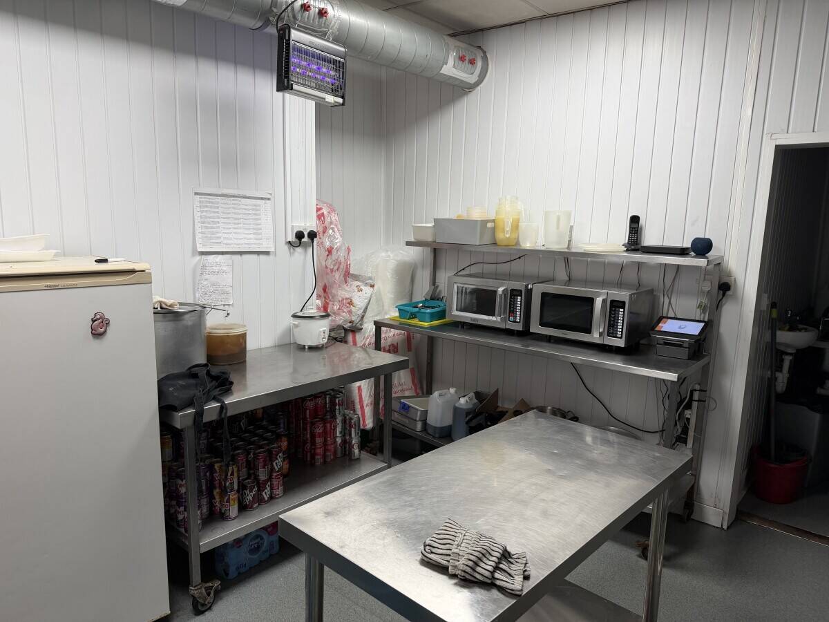 Village Fish & Chips with rented flat above the shop for sale in Hyde, Manchester Photo 5